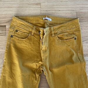 Mustard Yellow Skinny Jeans